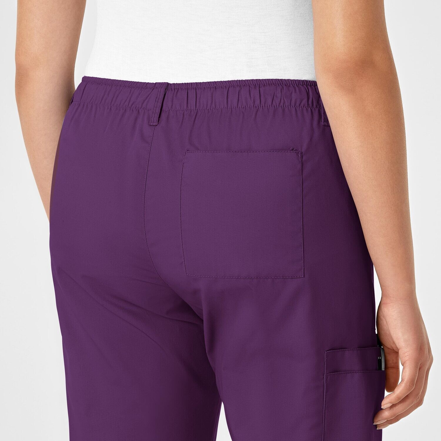 Pantalone donna 504 cargo eggplant