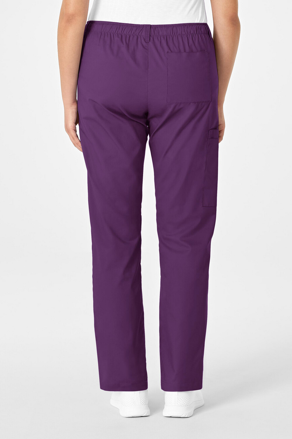 Pantalone donna 504 cargo eggplant