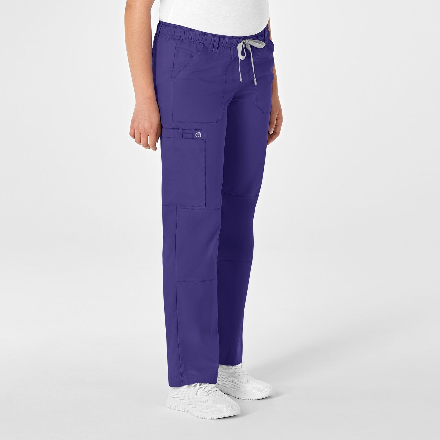 Pantalone donna 504 cargo grape