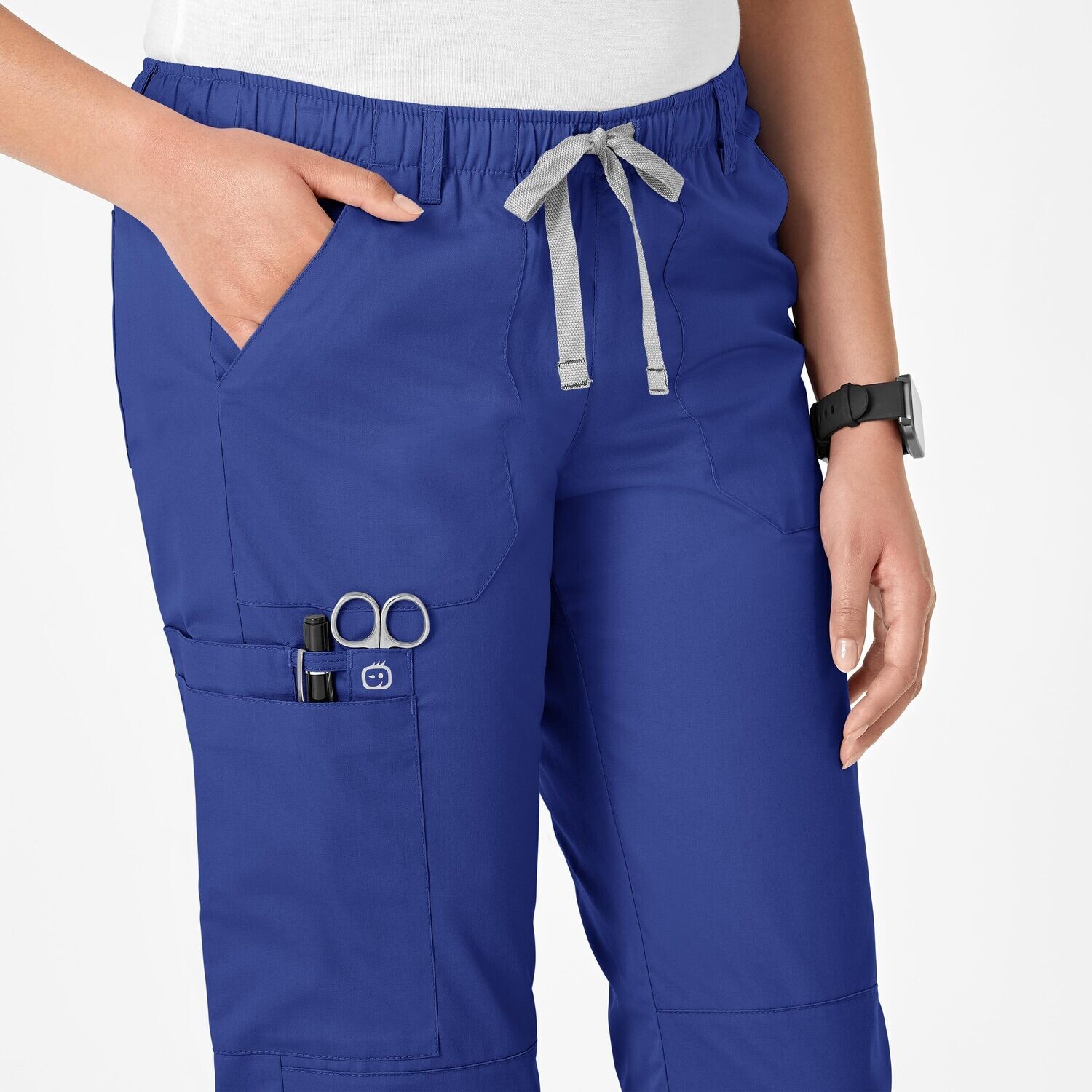 Pantalone donna 504 cargo galaxy blue