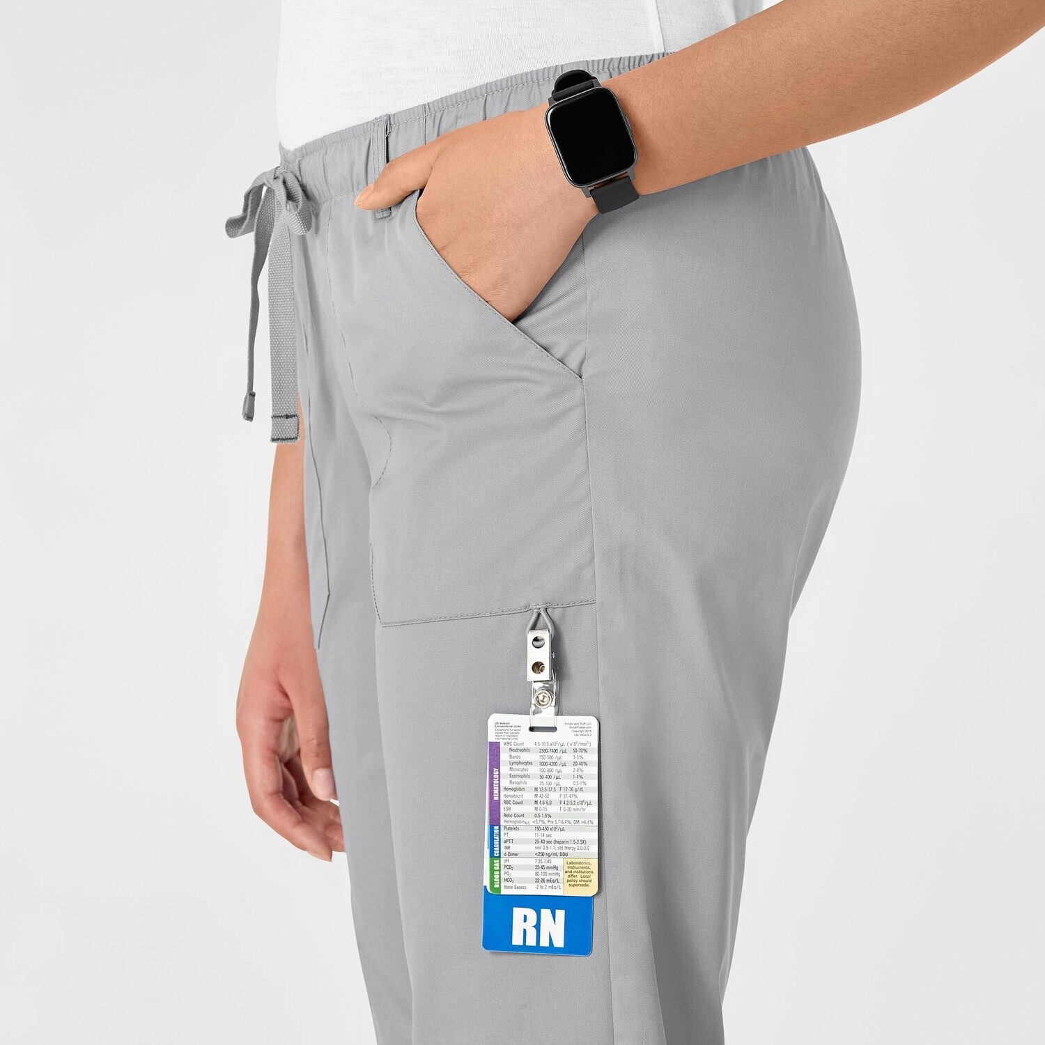 Pantalone donna 504 cargo grey