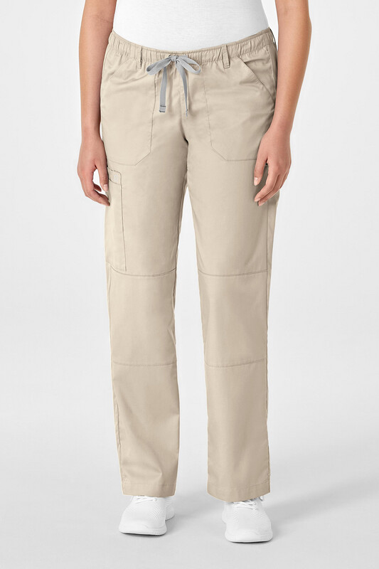 Pantalone donna 504 cargo khaki