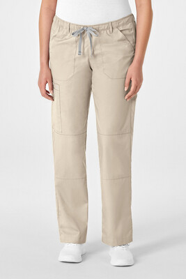 Pantalone donna 504 cargo khaki