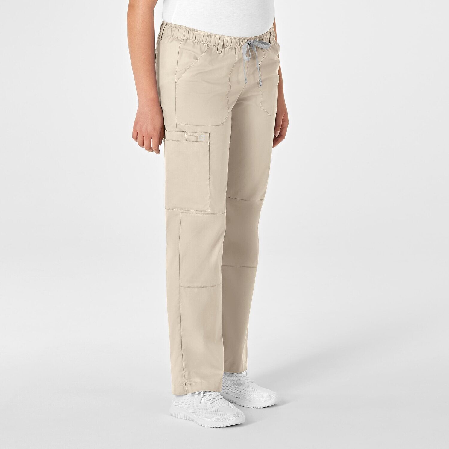 Pantalone donna 504 cargo khaki