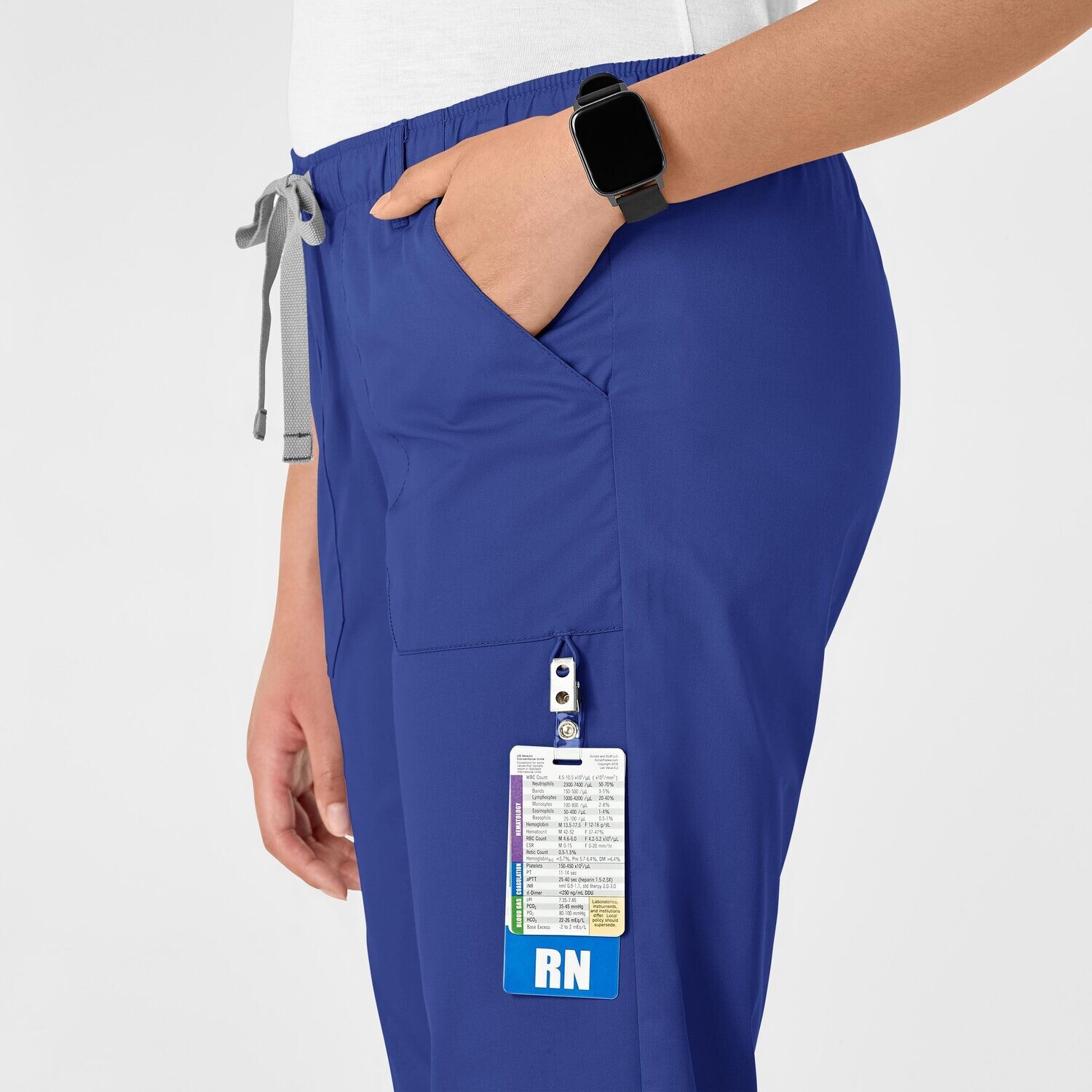 Pantalone donna 504 cargo galaxy blue