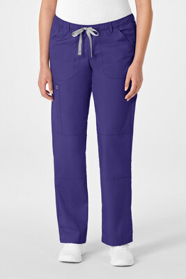 Pantalone donna 504 cargo grape