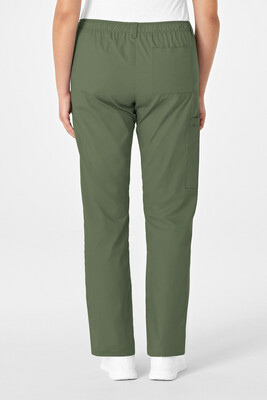 Pantalone donna 504 cargo olive