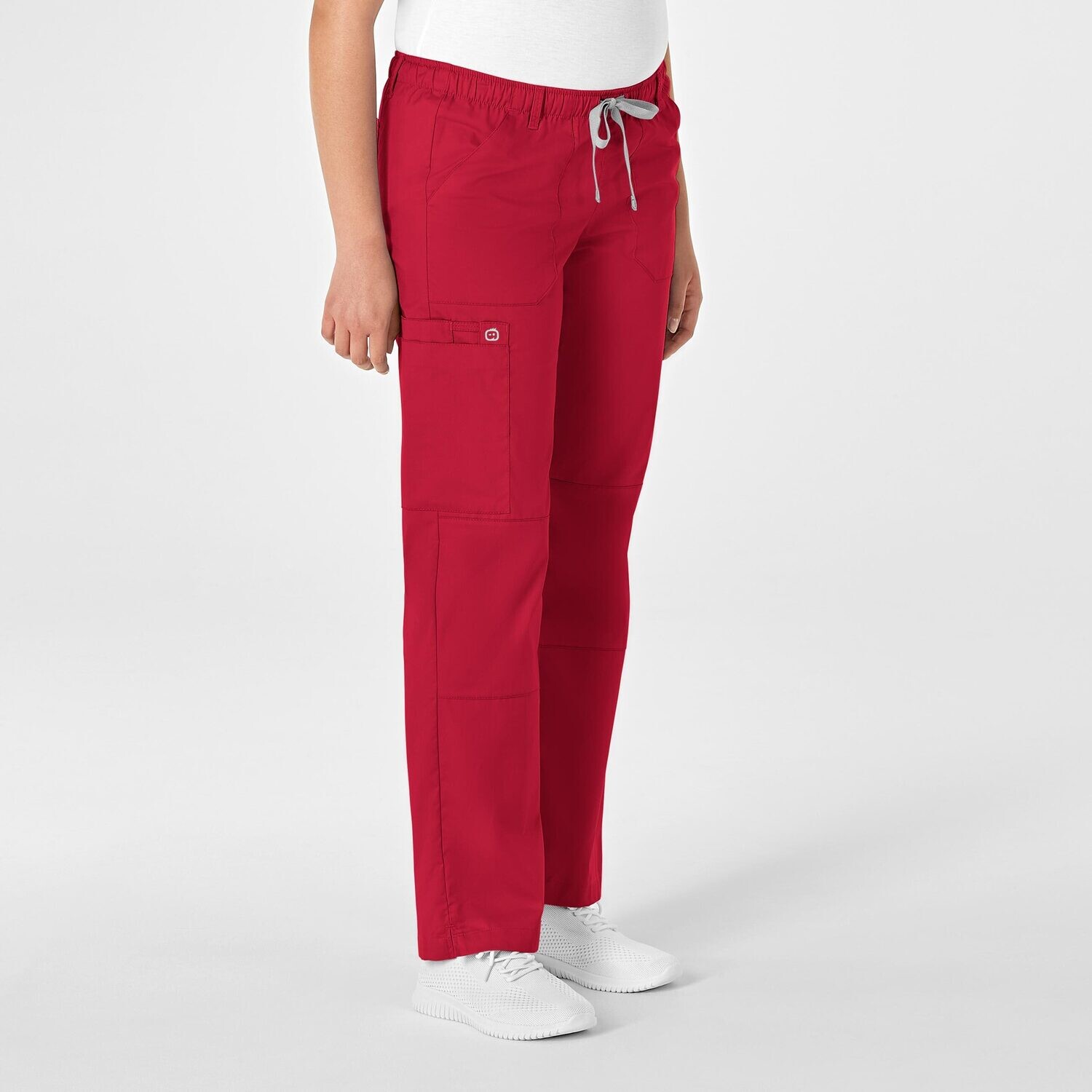 Pantalone donna 504 cargo red