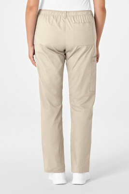 Pantalone donna 504 cargo khaki
