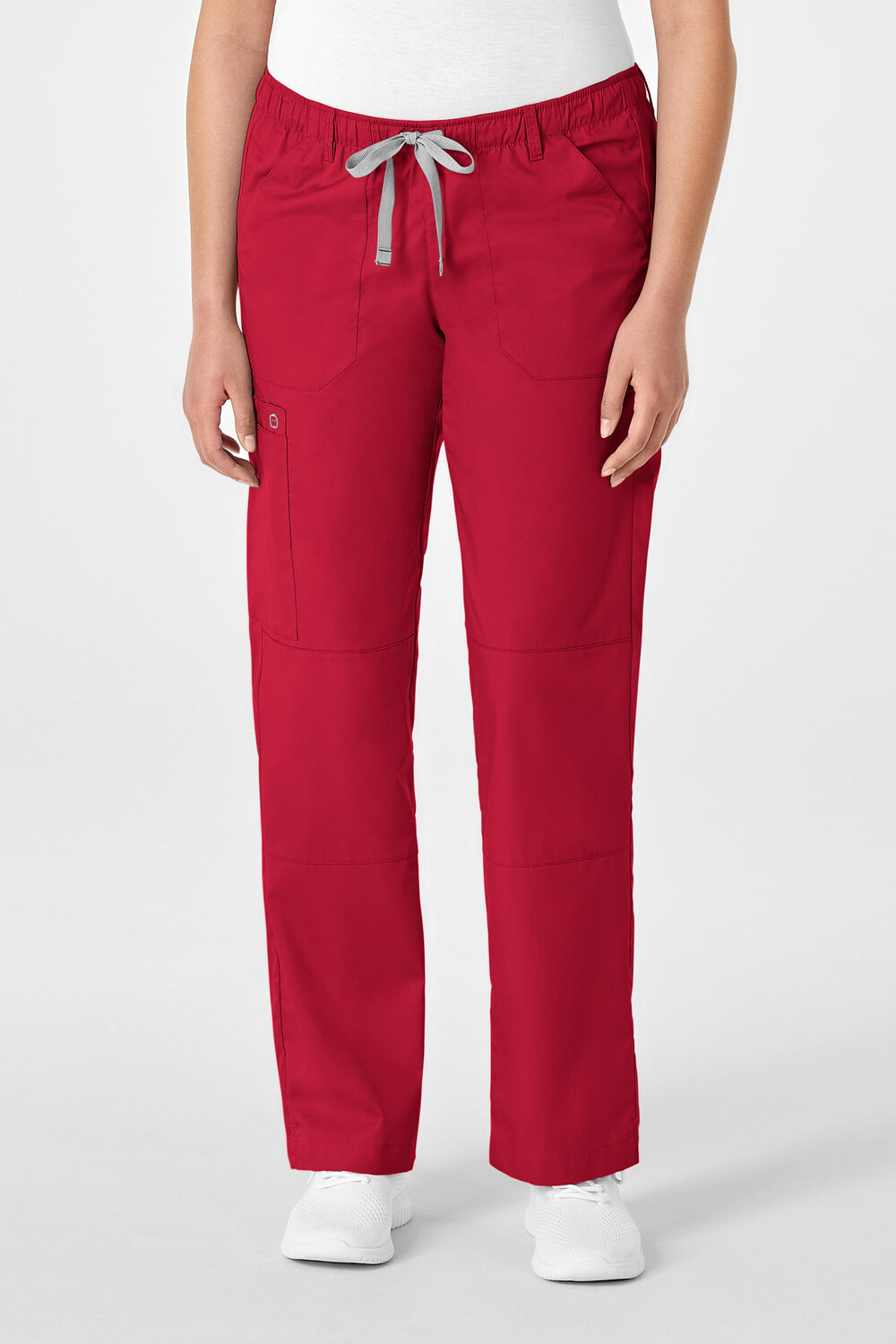 Pantalone donna 504 cargo red