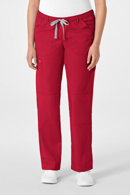 Pantalone donna 504 cargo red