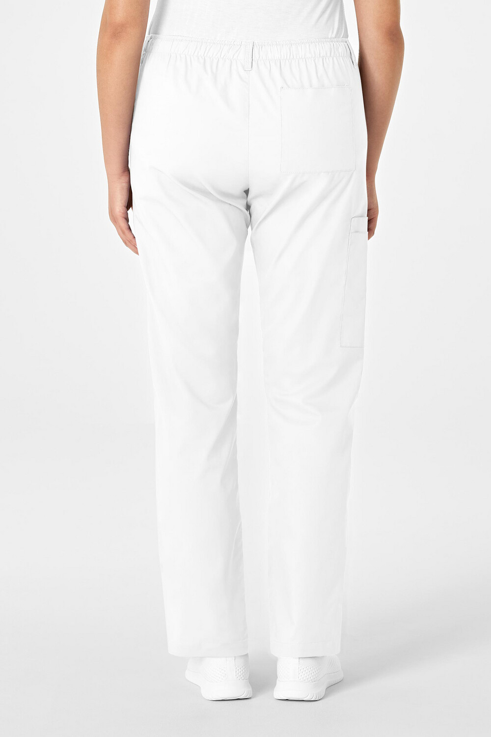 Pantalone donna 504 cargo white