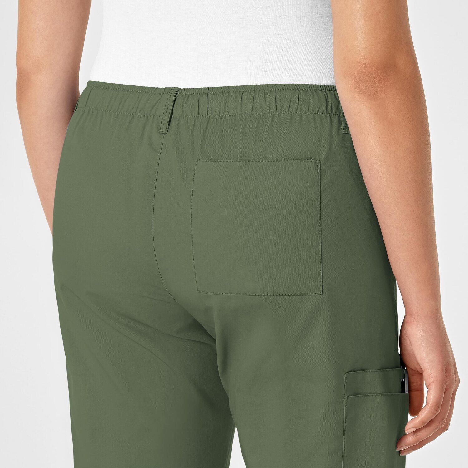 Pantalone donna 504 cargo olive