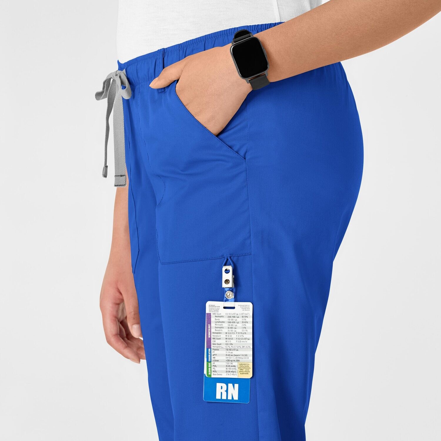 Pantalone donna 504 cargo royal blue