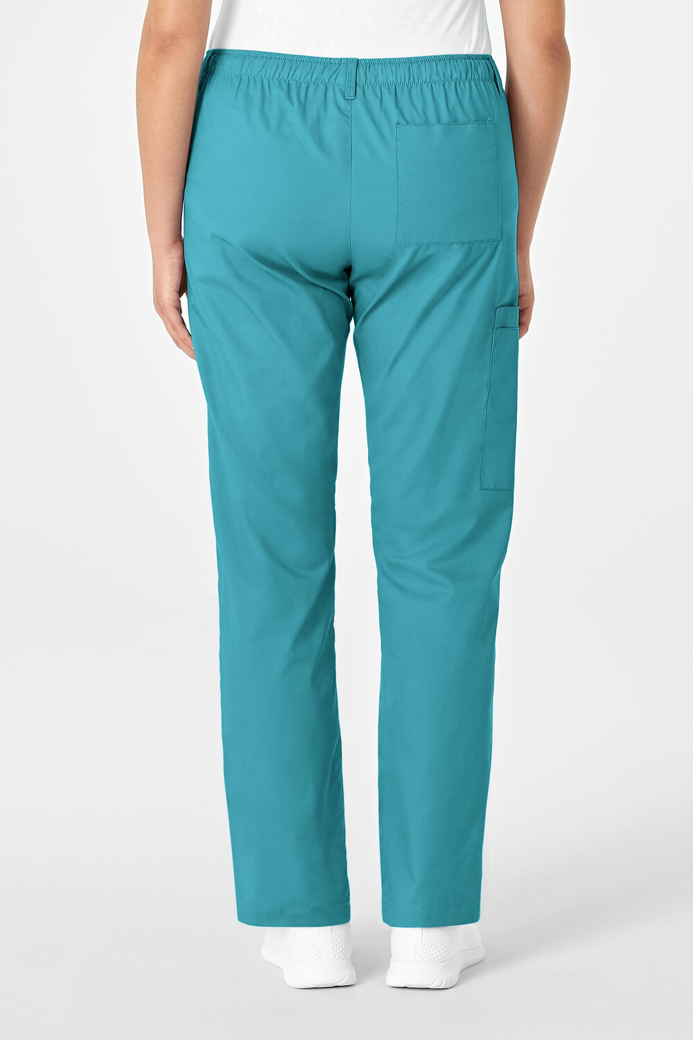 Pantalone donna 504 cargo teal blue