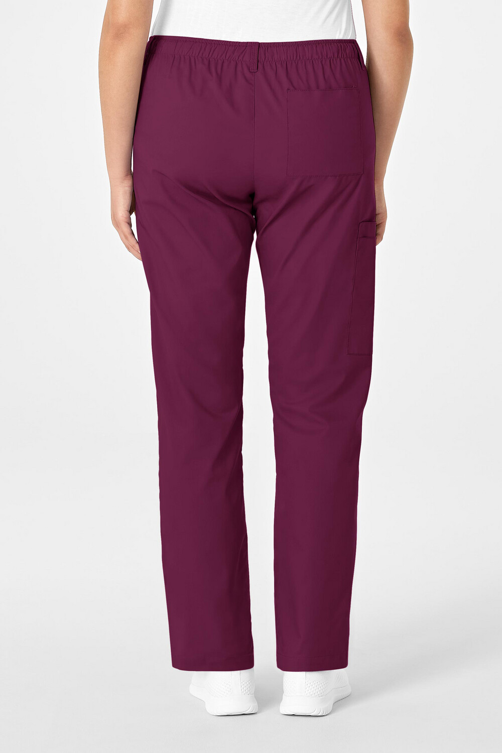 Pantalone donna 504 cargo wine