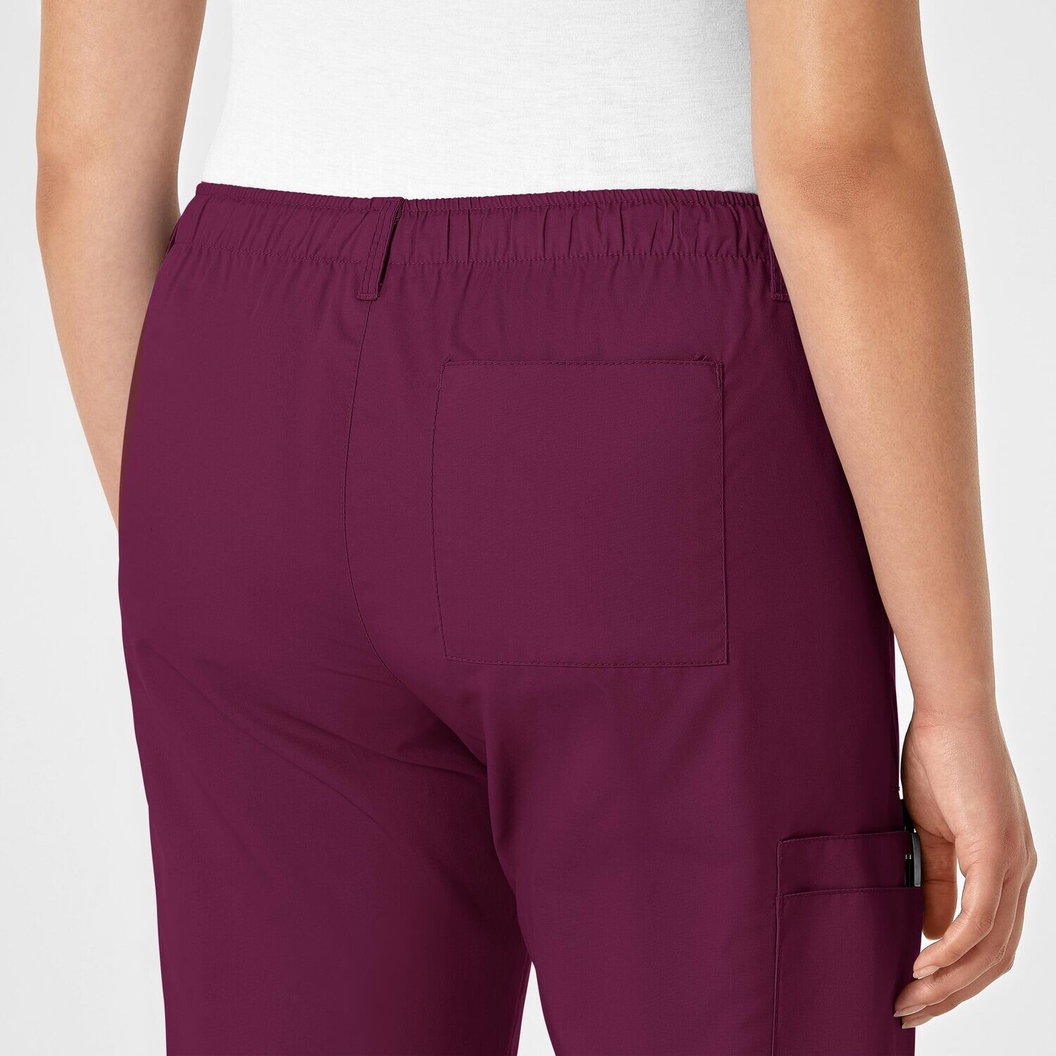Pantalone donna 504 cargo wine