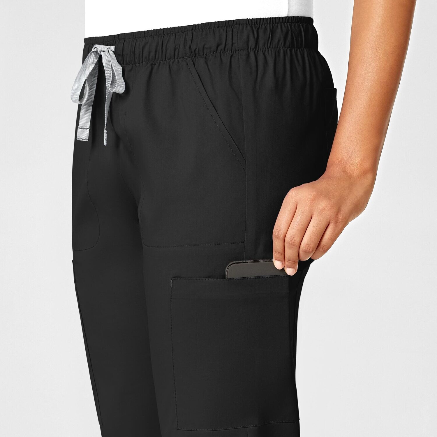 Pantalone donna 505 slim black