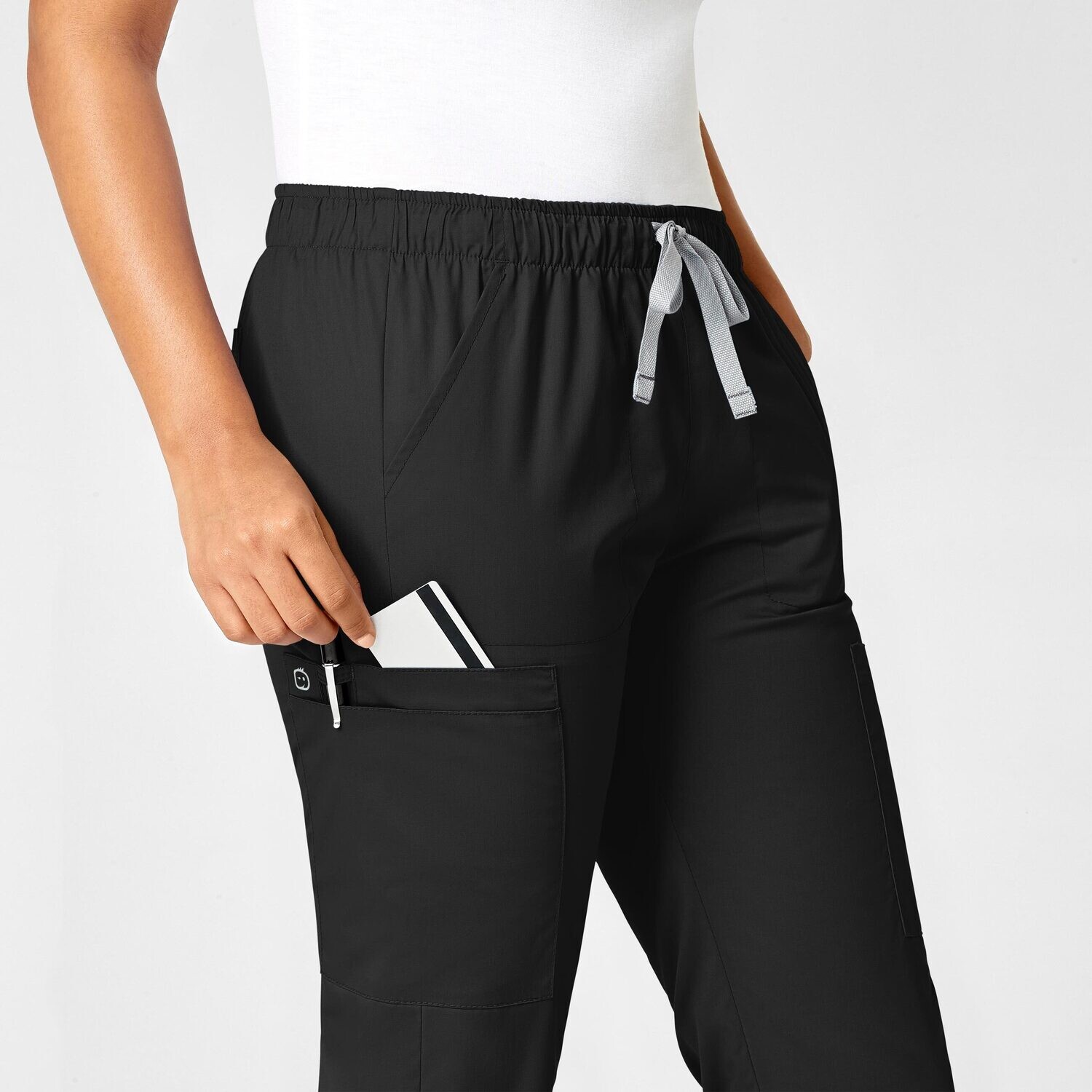 Pantalone donna 505 slim black
