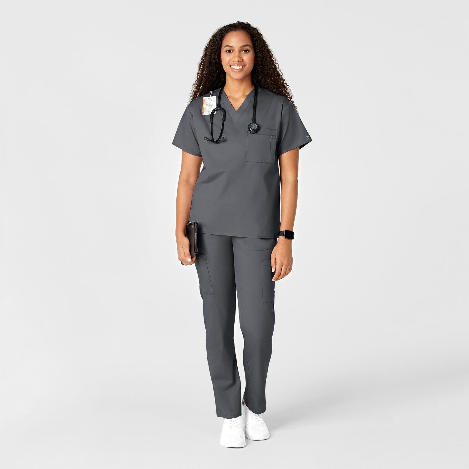 Pantalone donna 505 slim pewter