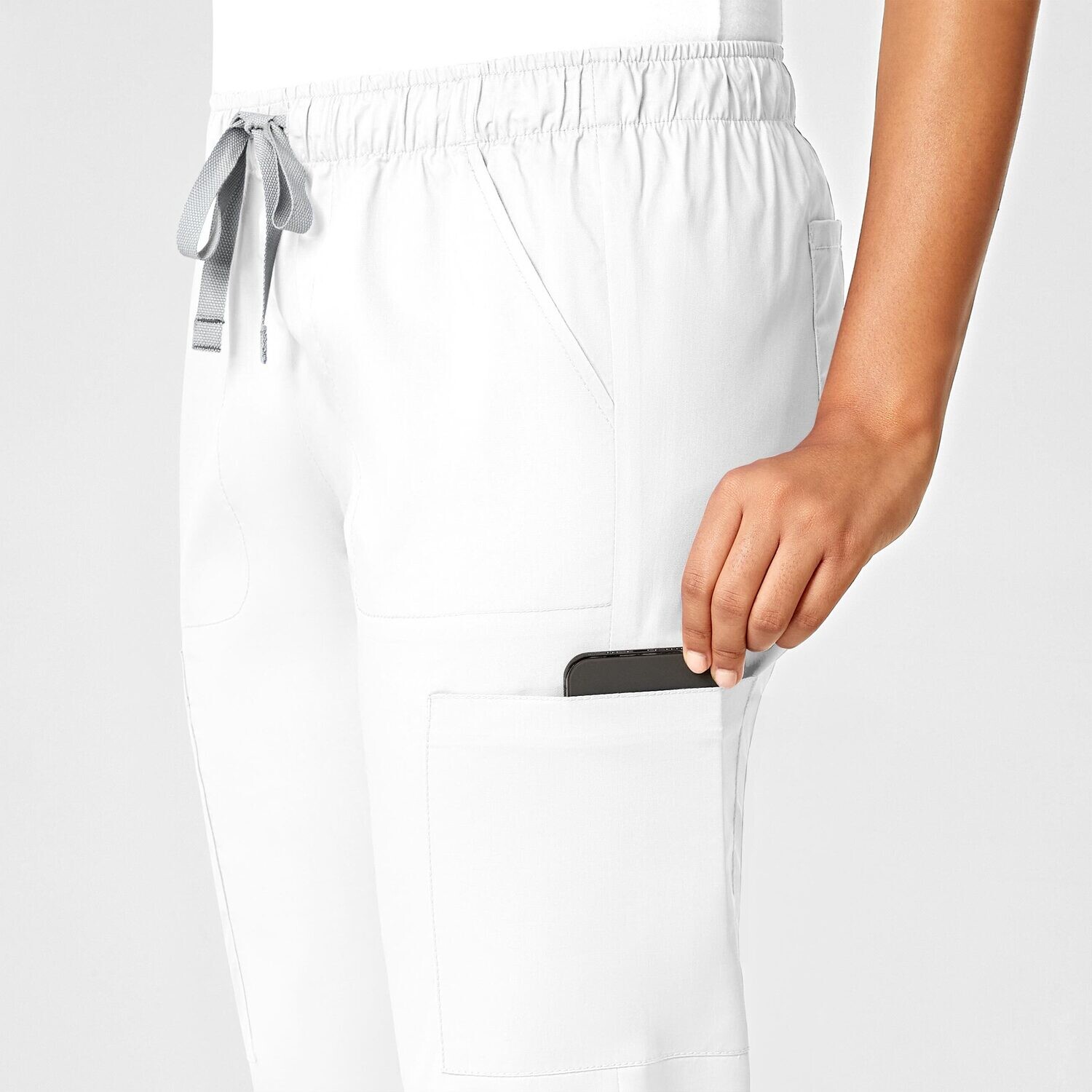 Pantalone donna 505 slim white