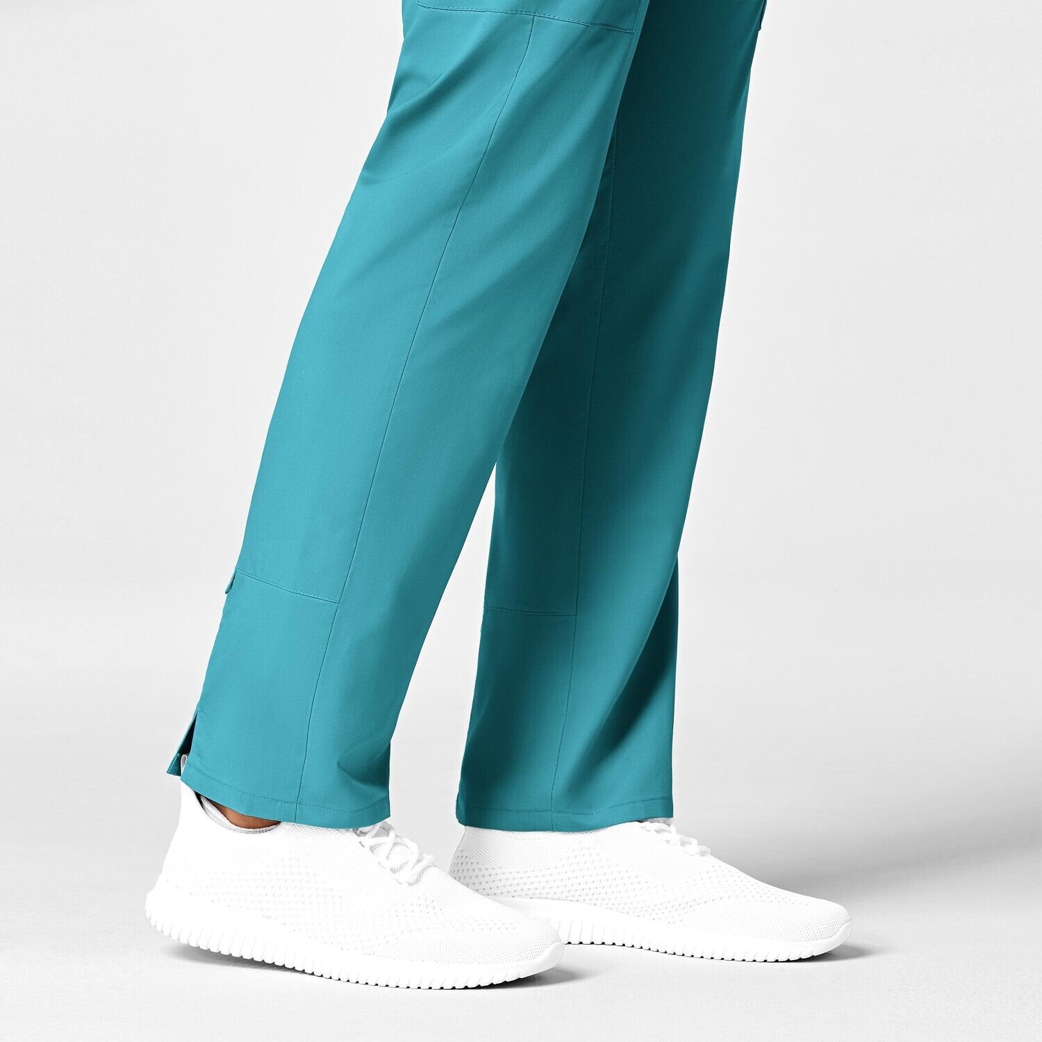 Pantalone donna 505 slim teal blue