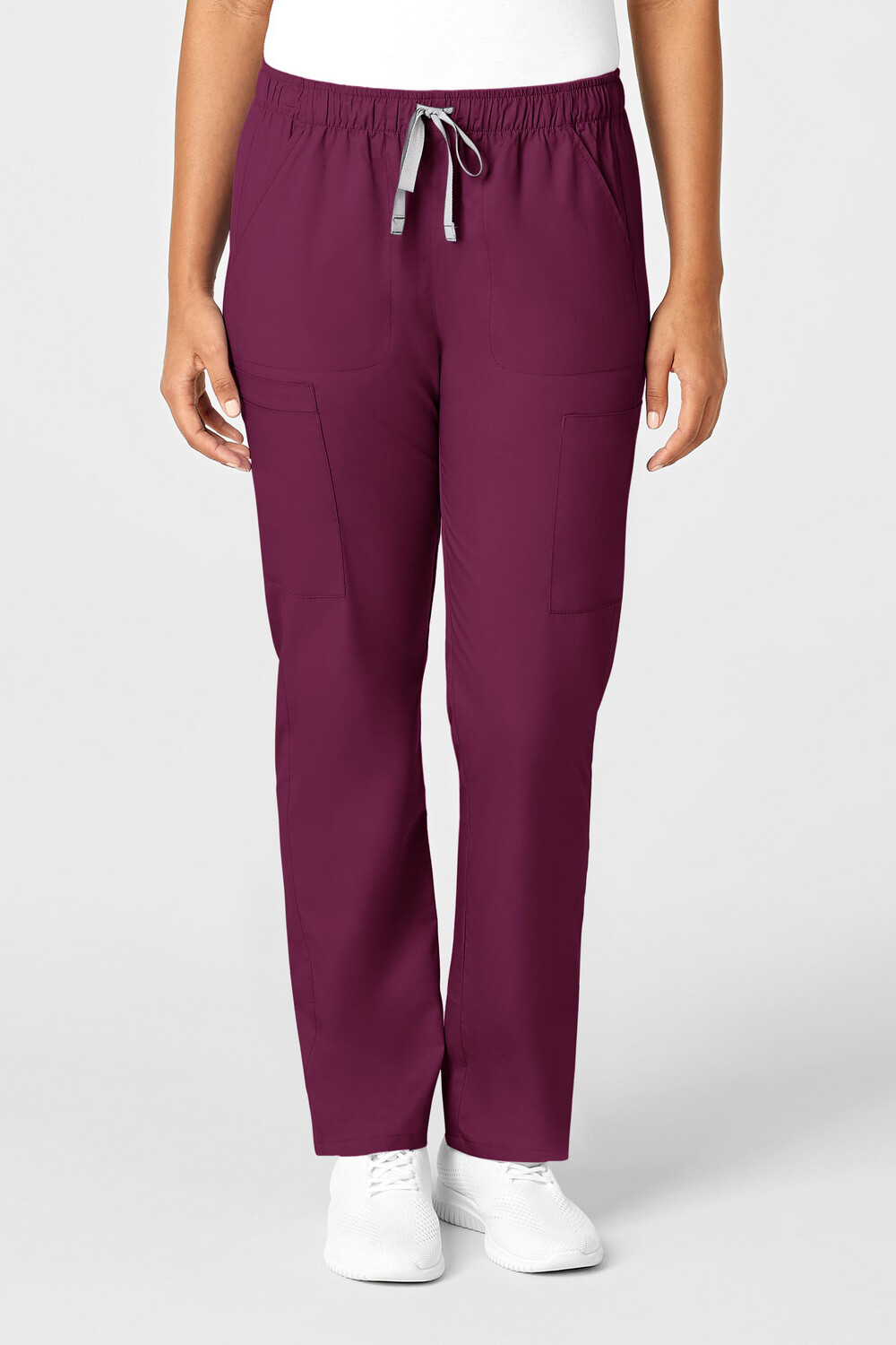 Pantalone donna 505 slim wine