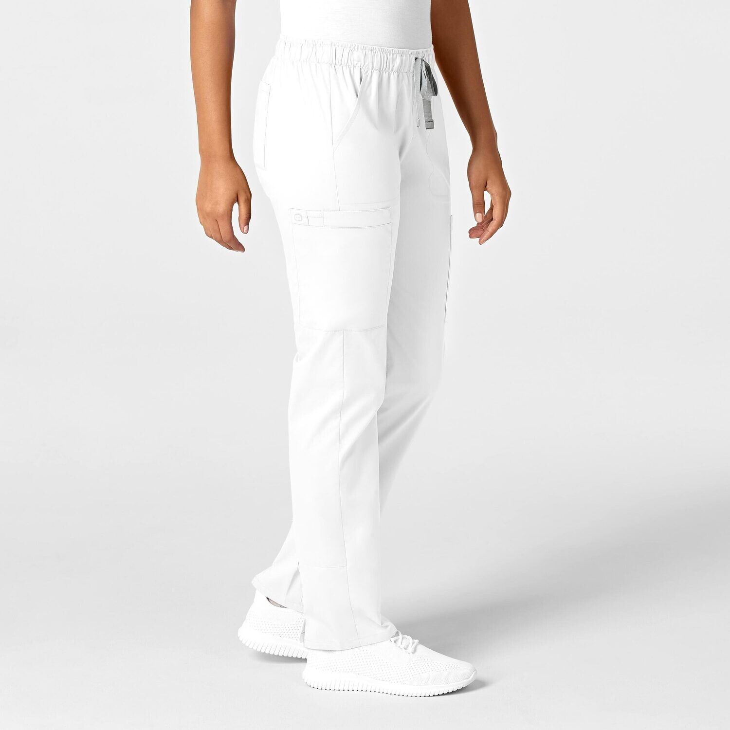 Pantalone donna 505 slim white