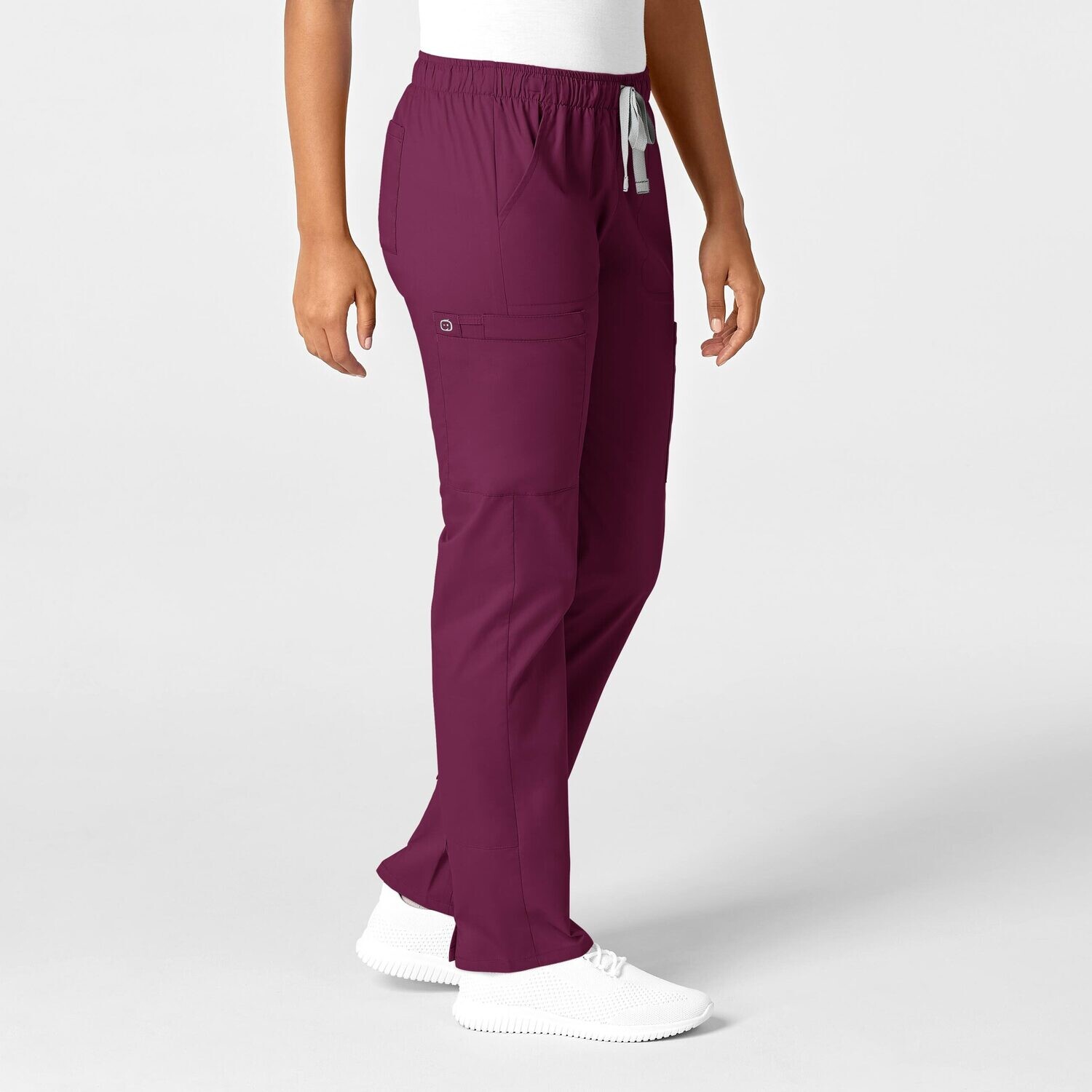 Pantalone donna 505 slim wine