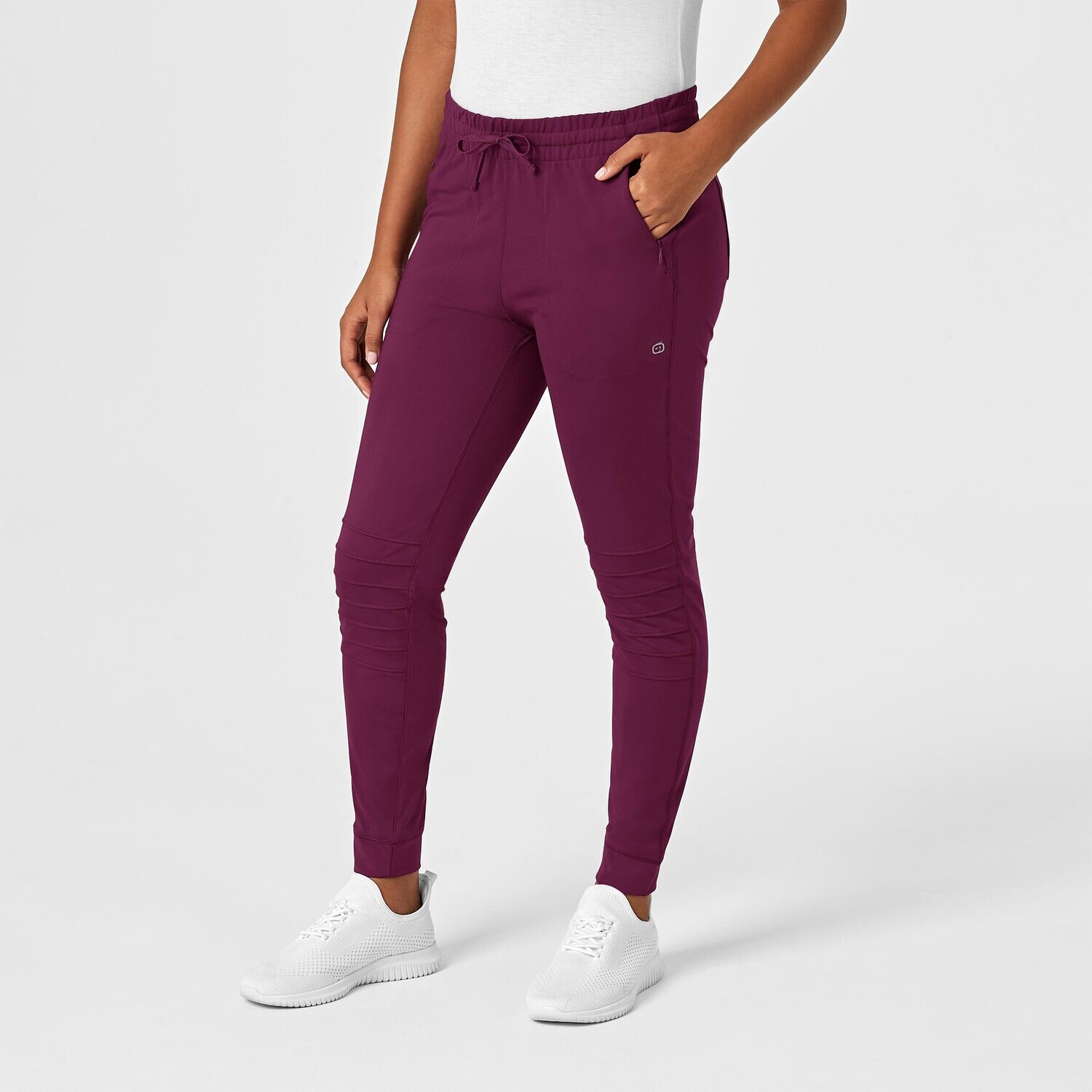 Pantalone donna 5199 jogger wine