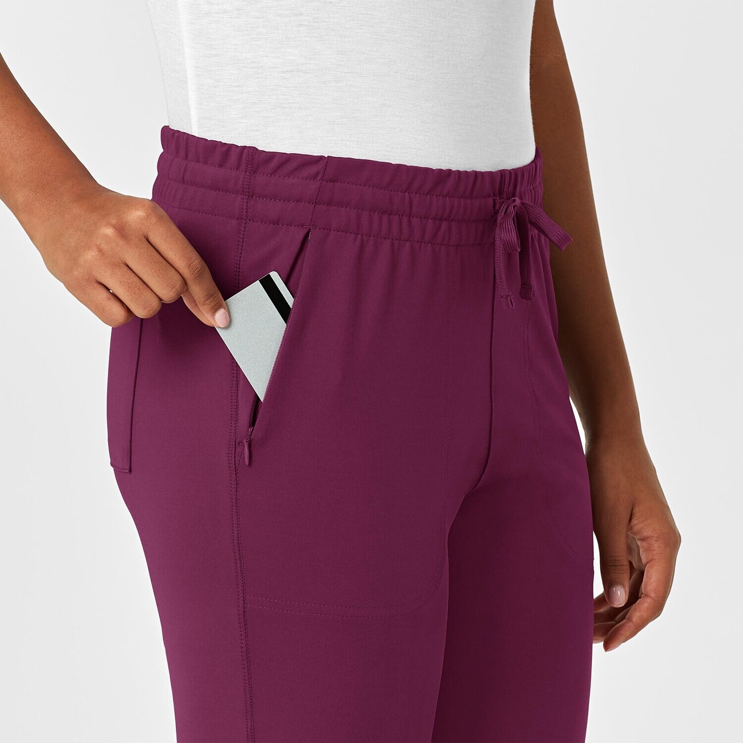 Pantalone donna 5199 jogger wine