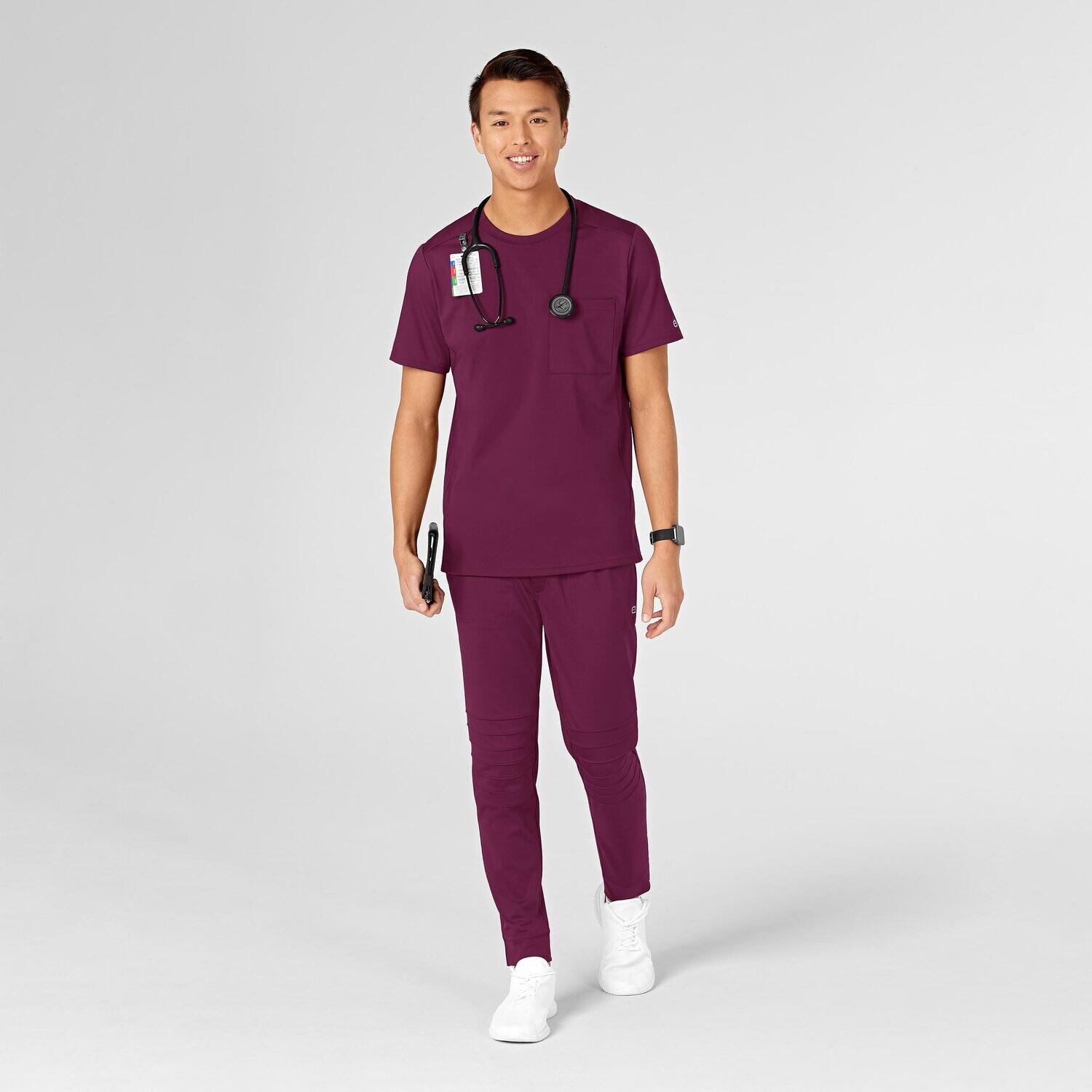 Pantalone uomo 5699 jogger wine