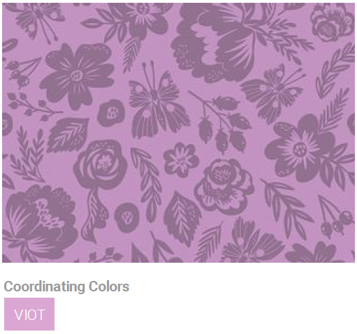 Casacca donna 6067 girocollo JACQUARD FLORAL VIOLET