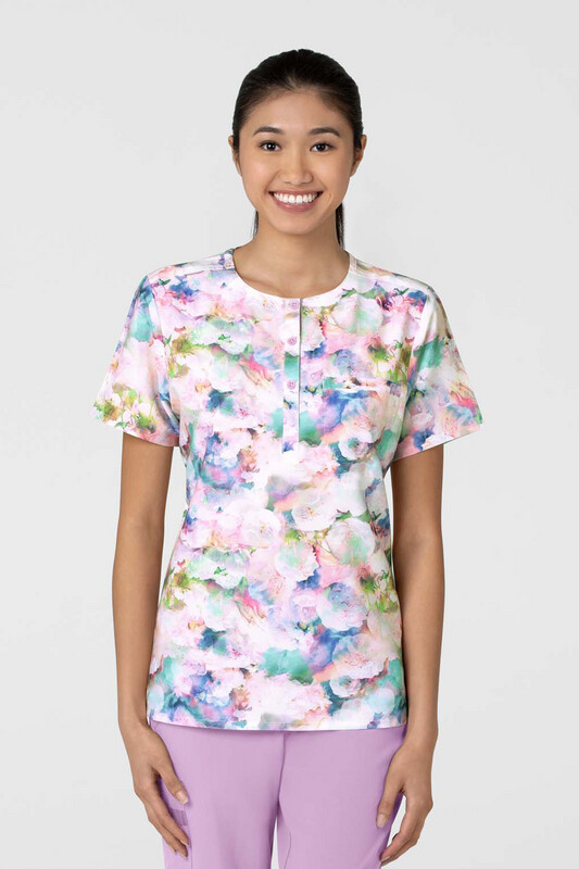 Casacca donna 6067 girocollo MARBLE BLOSSOM