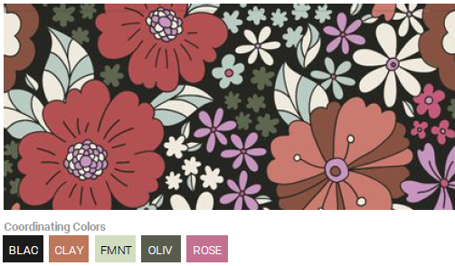 Casacca donna 6657 scollo a V TWILIGHT PETALS