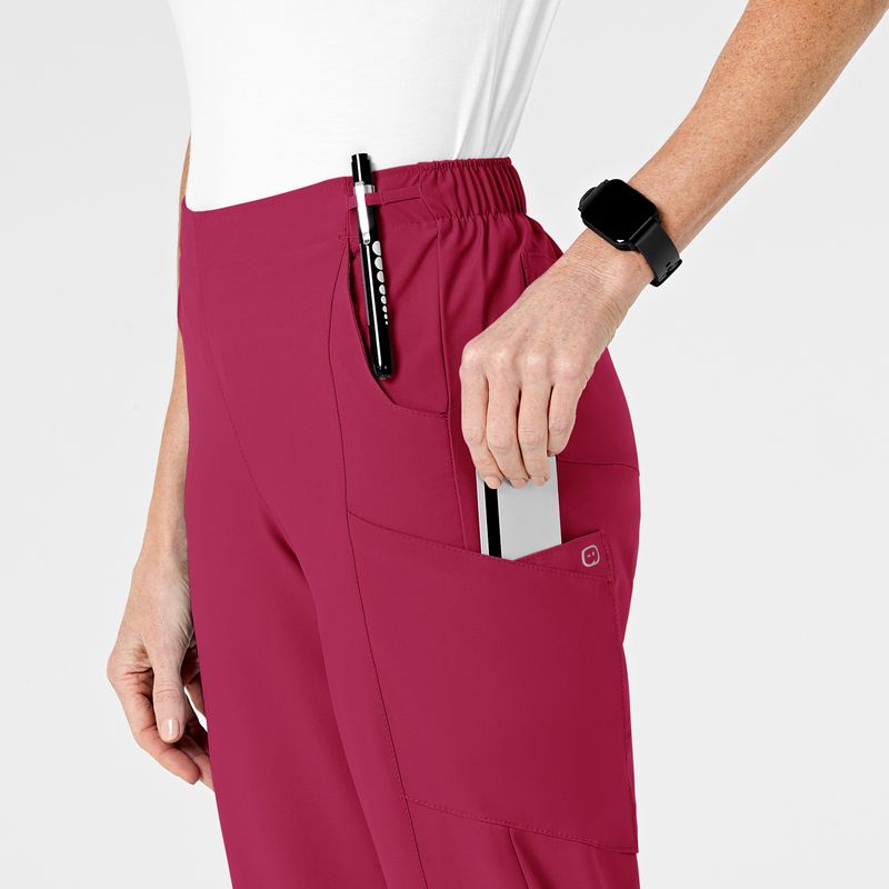 Pantalone donna 5155 cargo 7 tasche magenta NOVITA&#39; 2024