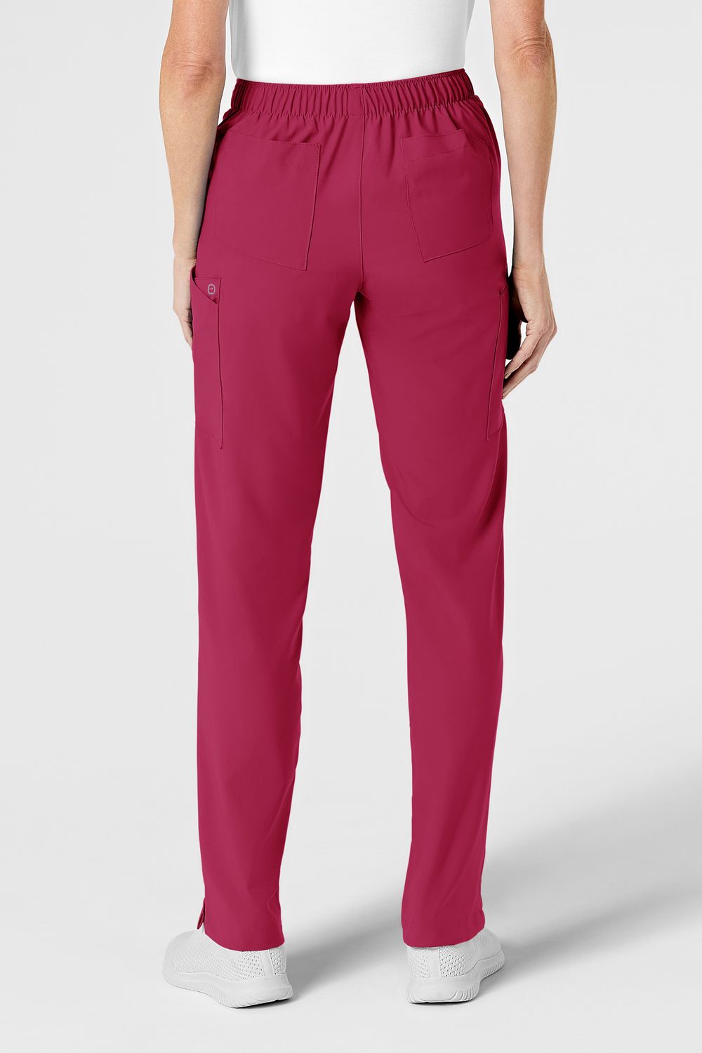 Pantalone donna 5155 cargo 7 tasche magenta