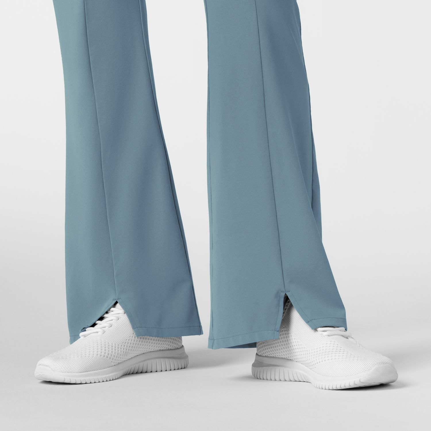 Pantalone donna 5534 cargo svasato elemental blue