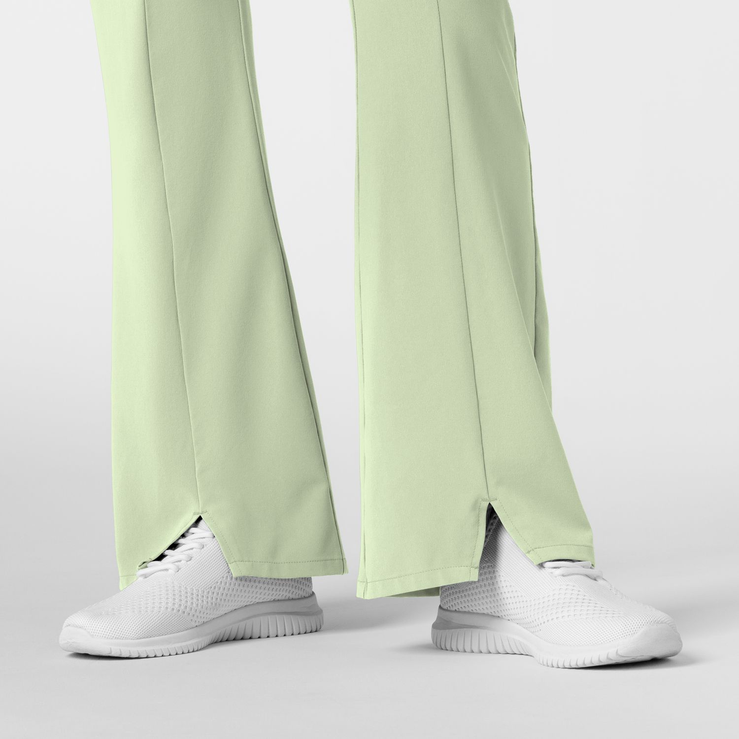 Pantalone donna 5534 cargo svasato fresh mint