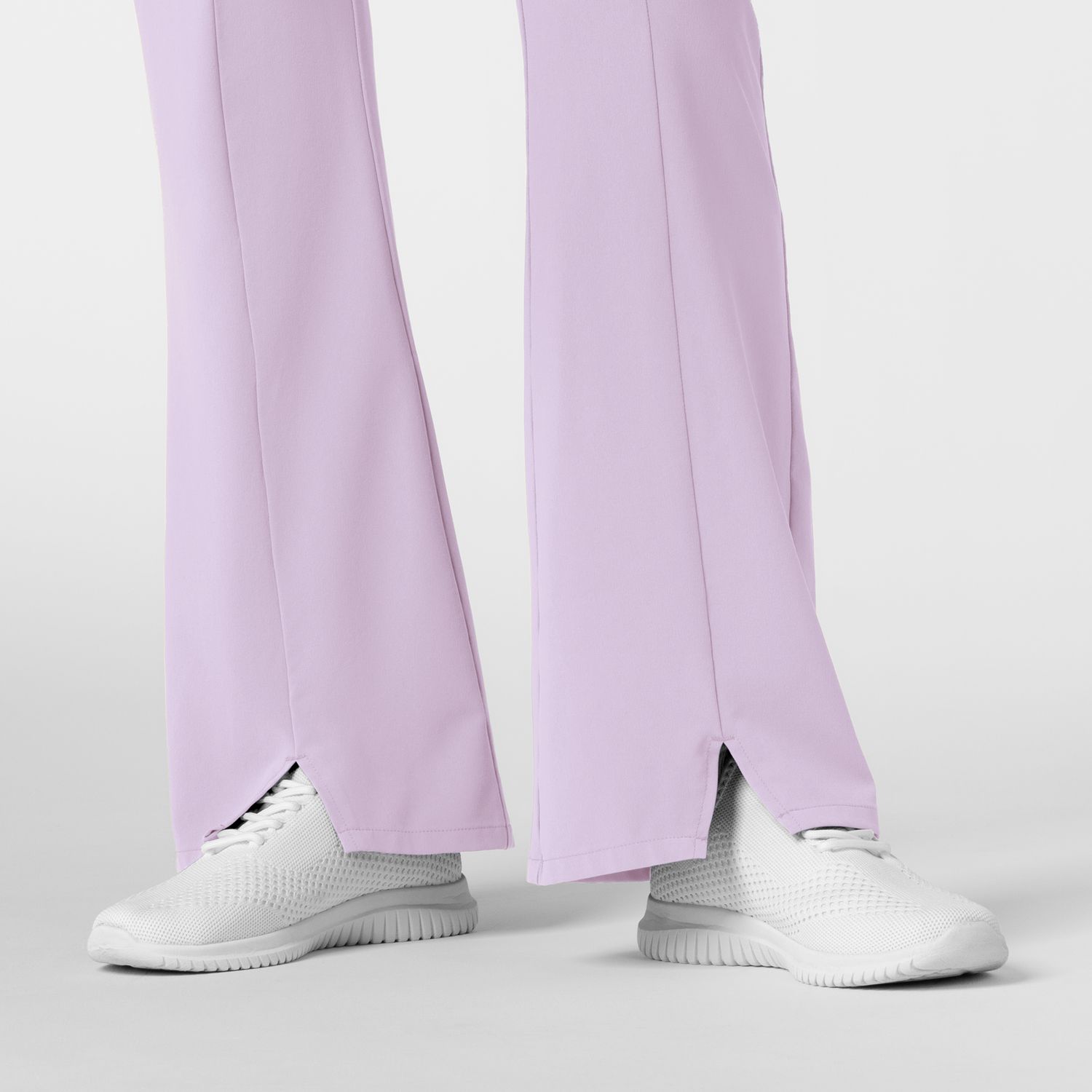 Pantalone donna 5534 cargo svasato pastel lilac