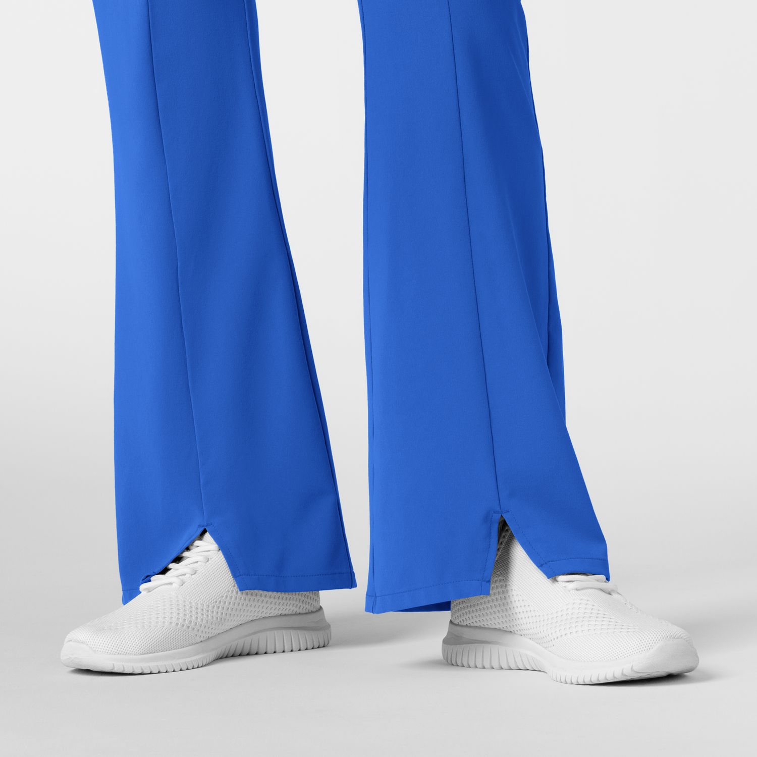 Pantalone donna 5534 cargo svasato royal blue