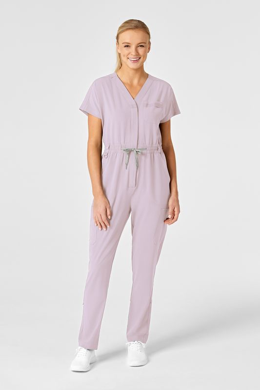 Tuta donna 3134 zip pastel lilac NOVITA&#39; 2024