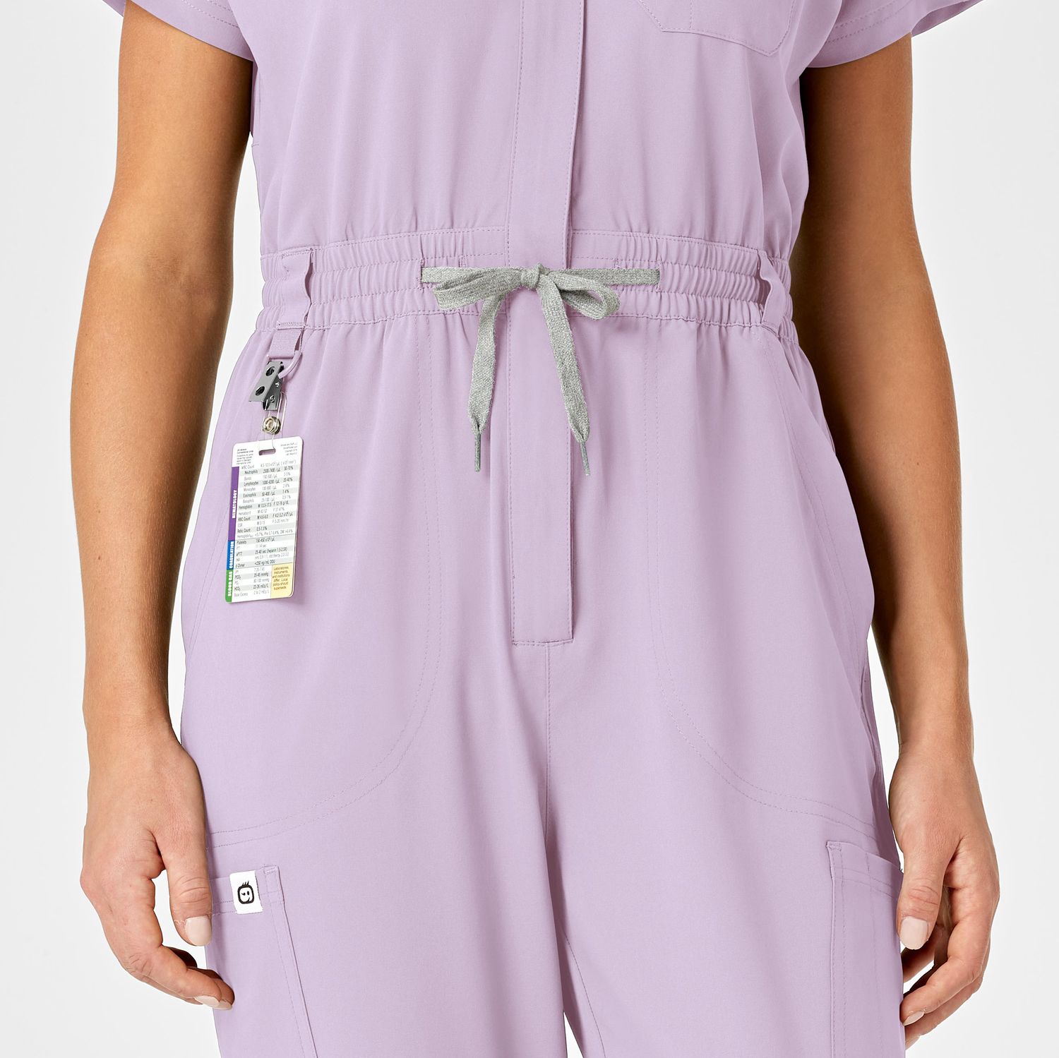 Tuta donna 3134 zip pastel lilac NOVITA&#39; 2024