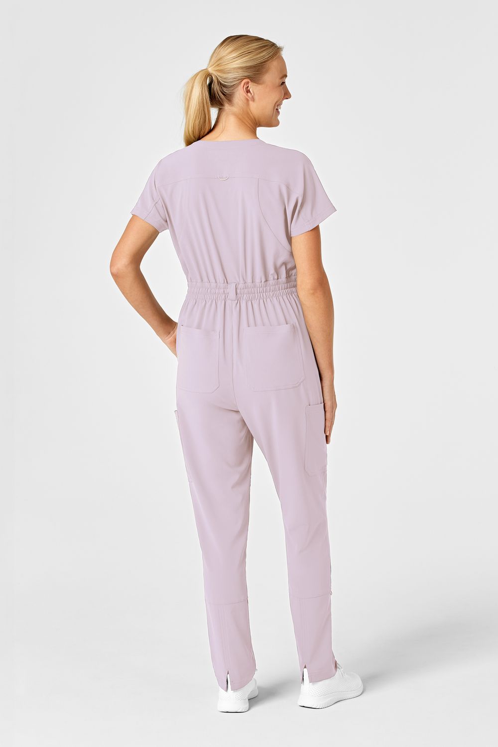 Tuta donna 3134 zip pastel lilac NOVITA&#39; 2024