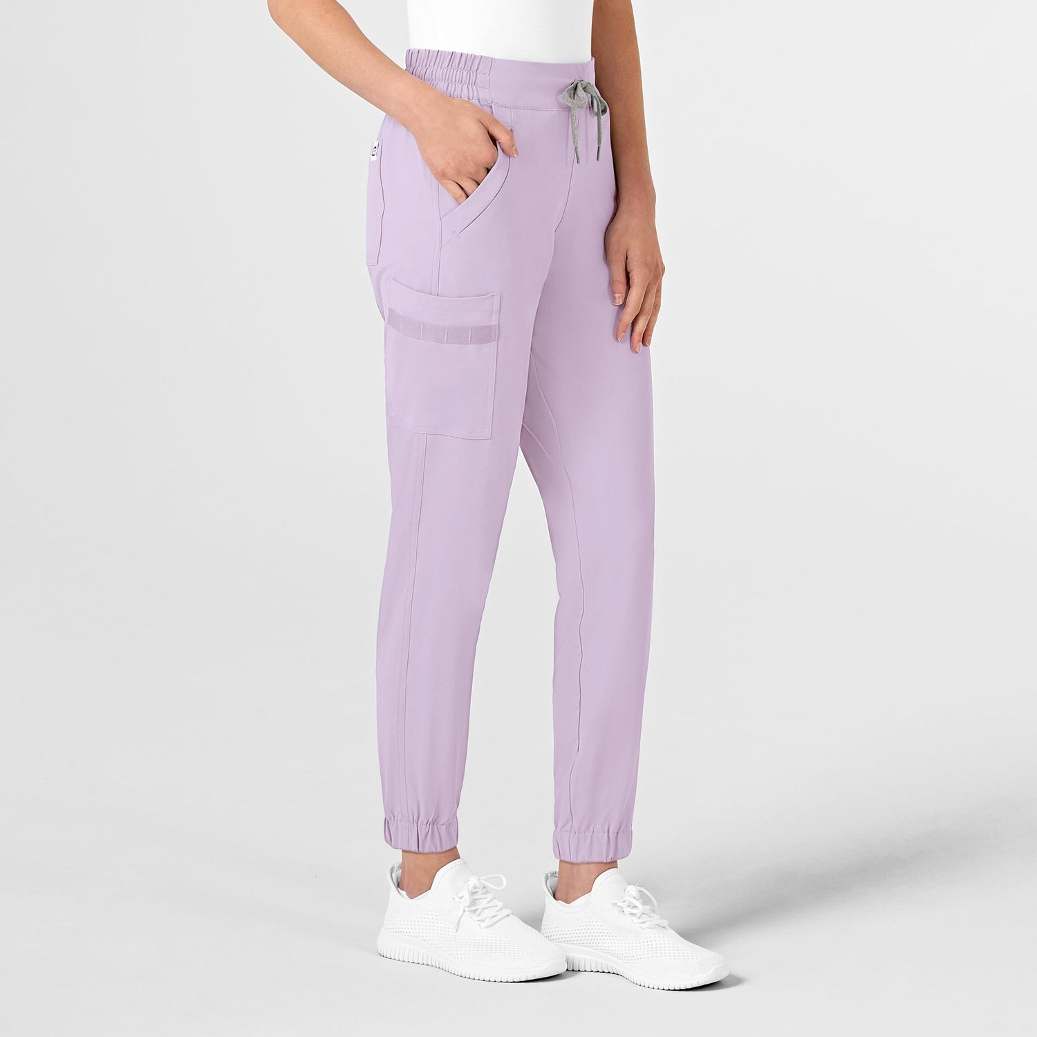 Pantalone donna 5234 jogger pastel lilac