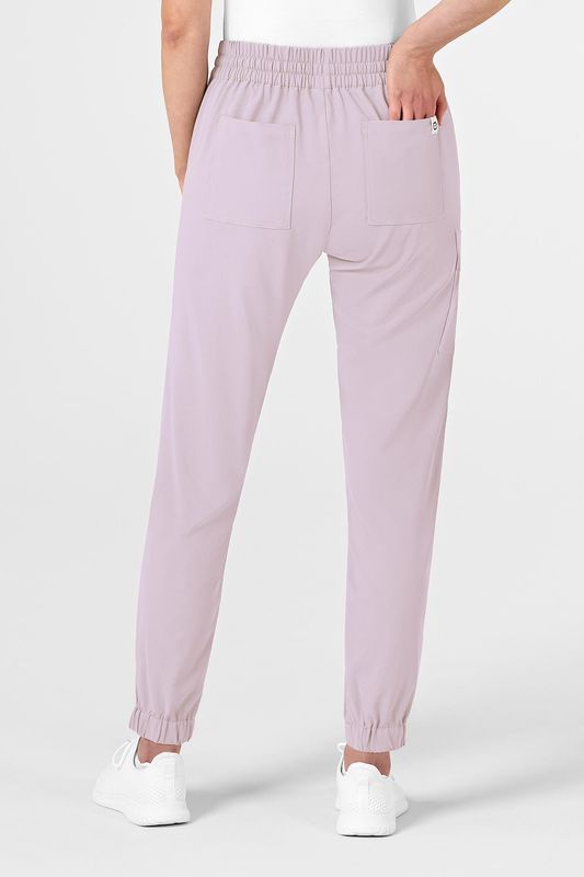 Pantalone donna 5234 jogger pastel lilac