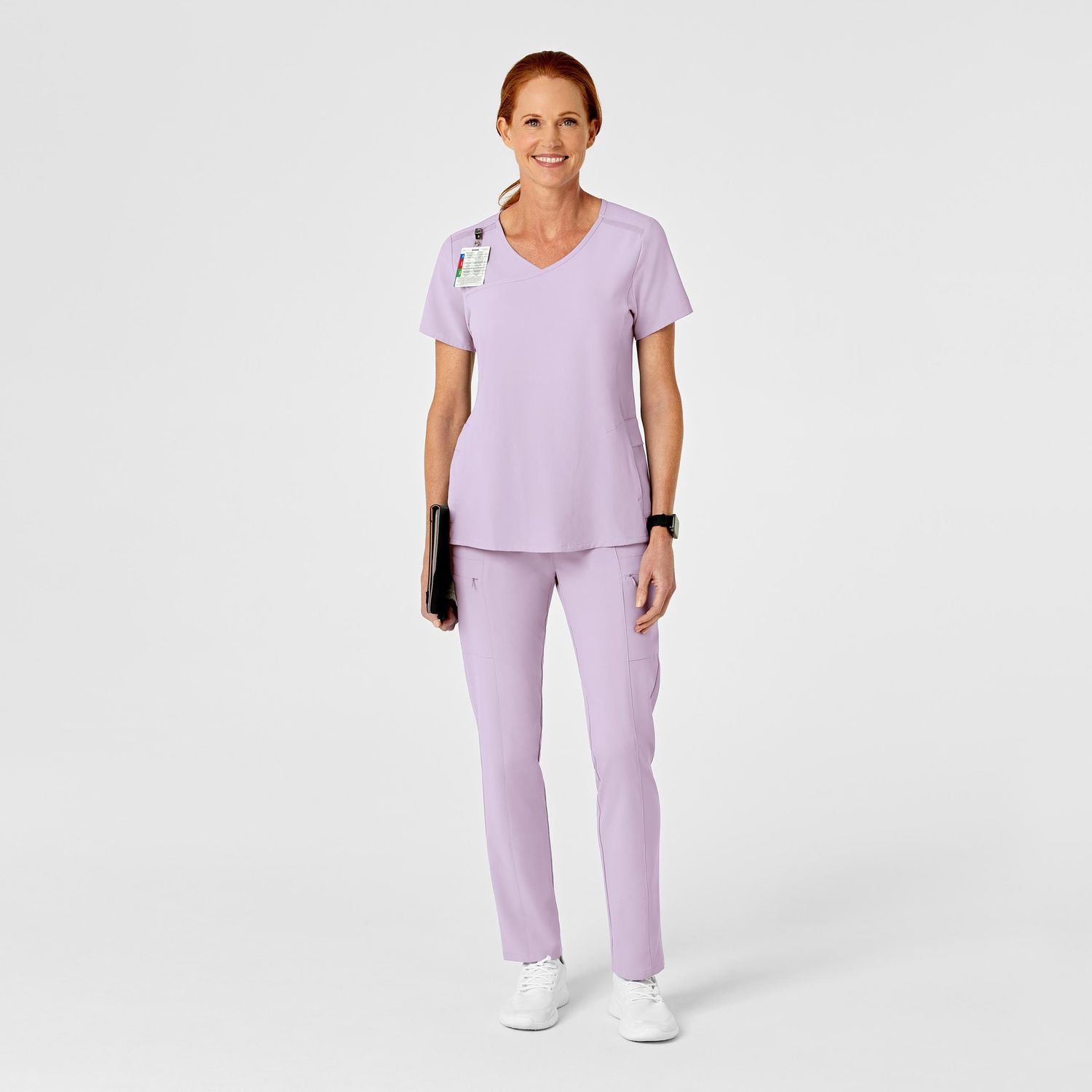 Pantalone donna 5334 pastel lilac