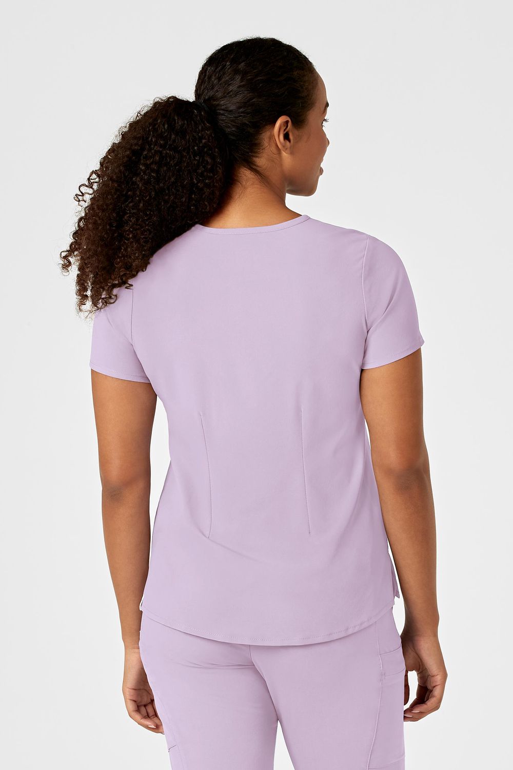 Casacca donna 6434 scollo alla coreana pastel lilac