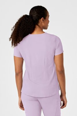 Casacca donna 6434 scollo alla coreana pastel lilac