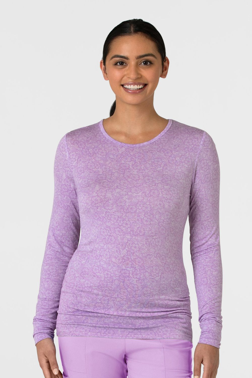 Maglia Setosa Pastel Floral